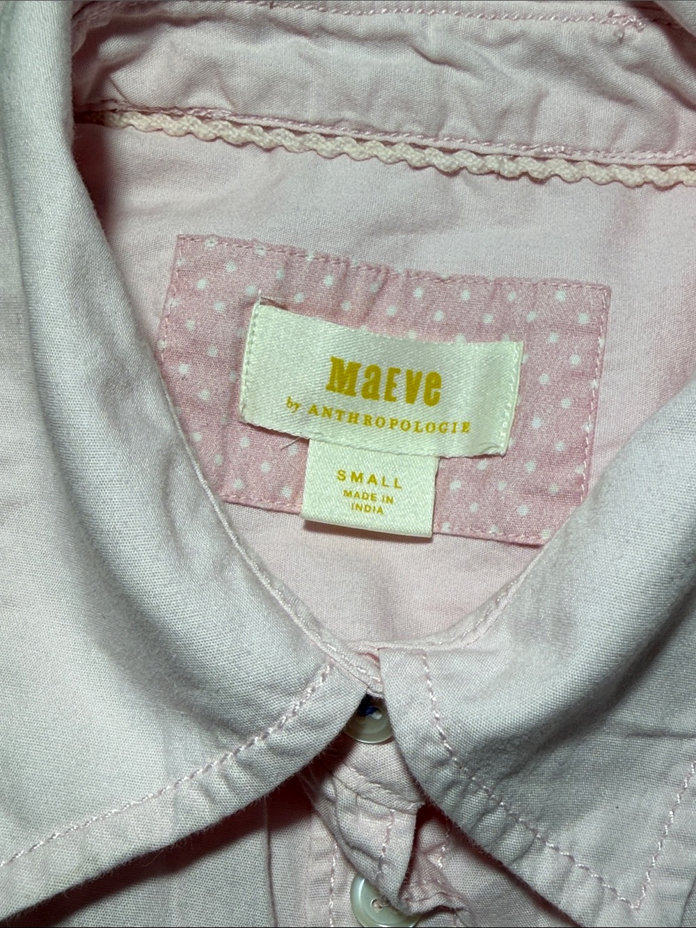 MAEVE Button-Front Shirt - Picture 5 of 8